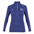 Navy - Front - Aubrion Womens-Ladies Team Winter Base Layer Top