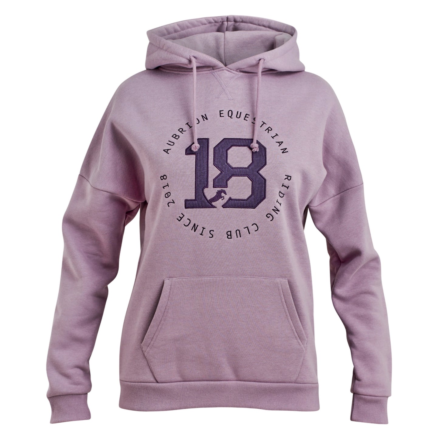 Mauve - Front - Aubrion Womens-Ladies Serene Hoodie