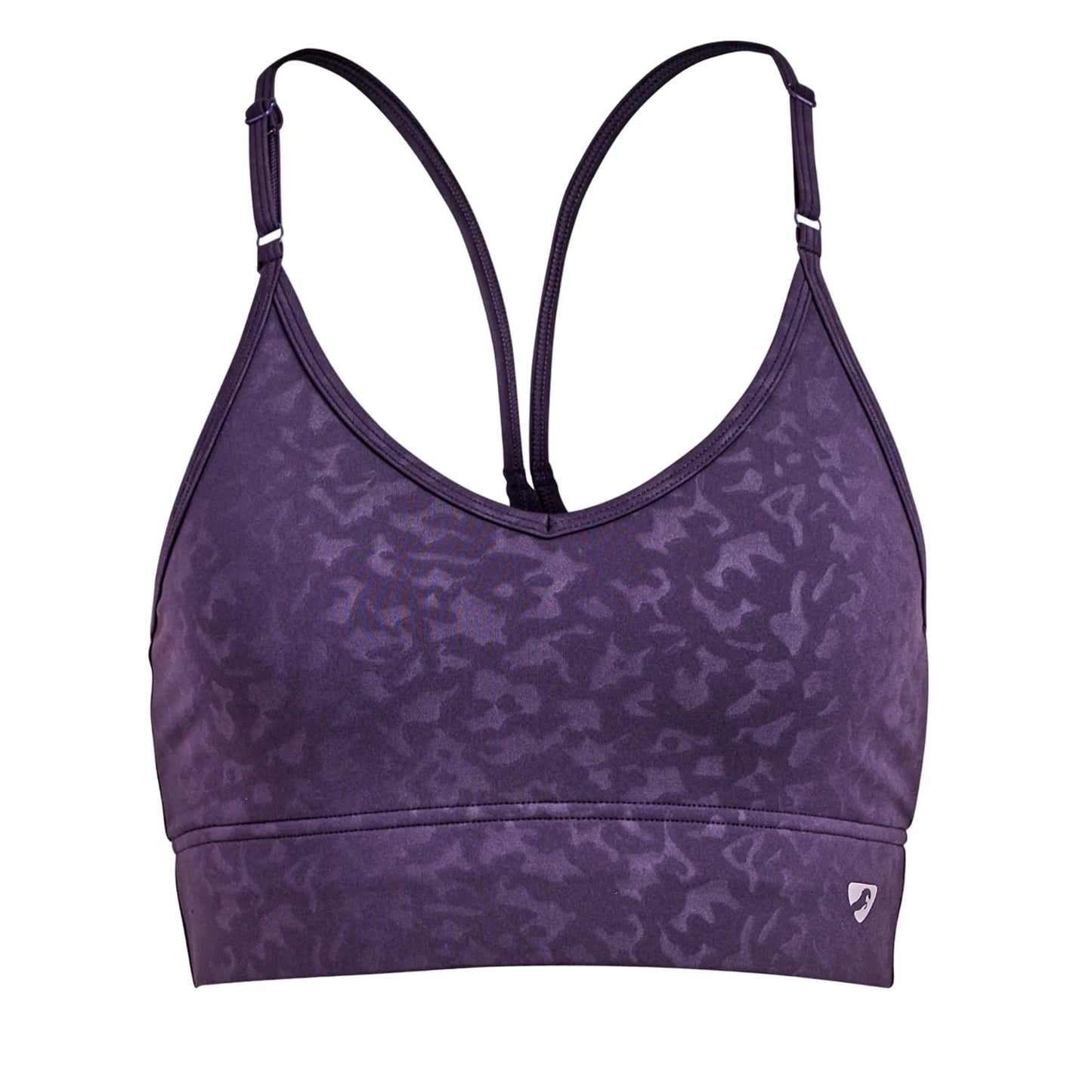 Purple - Front - Aubrion Womens-Ladies Invigorate Sports Bra