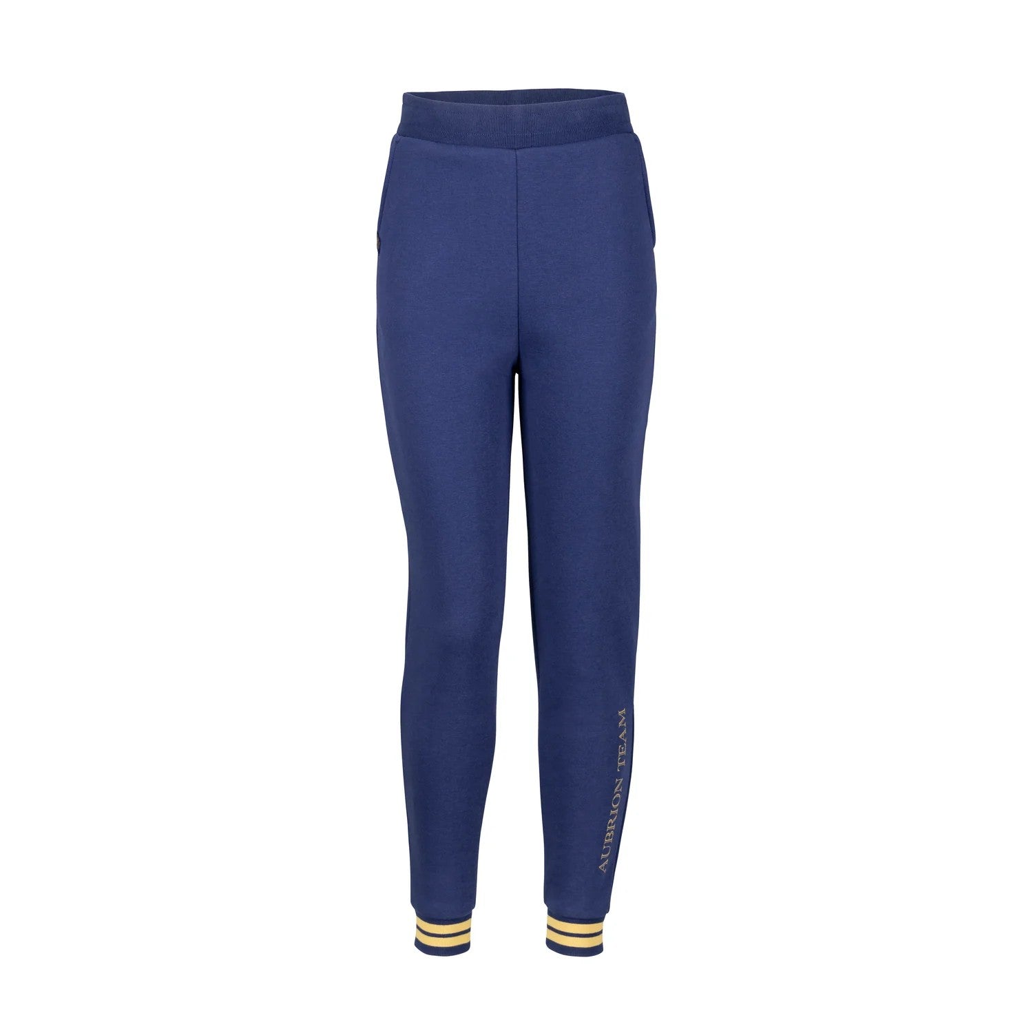 Midnight - Front - Aubrion Childrens-Kids Team Jogging Bottoms