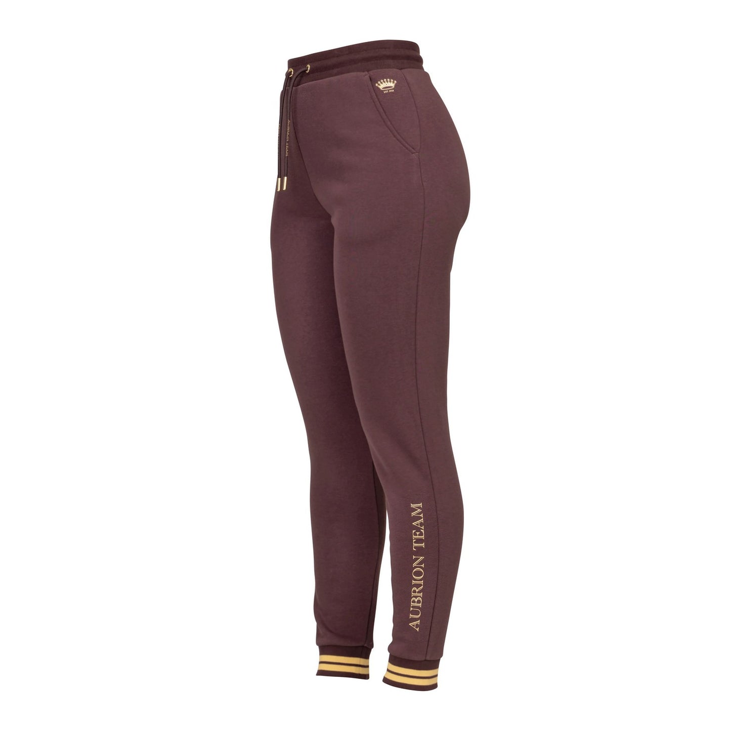 Umber - Front - Aubrion Womens-Ladies Team Jogging Bottoms