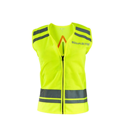 Yellow - Front - Equi-Flector Childrens-Kids Safety Vest