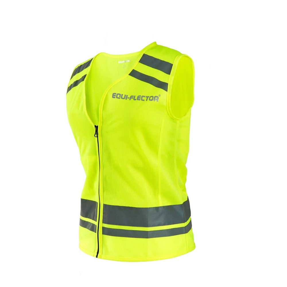 Yellow - Side - Equi-Flector Childrens-Kids Safety Vest