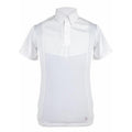 White - Front - Aubrion Mens Short-Sleeved Competition Shirt