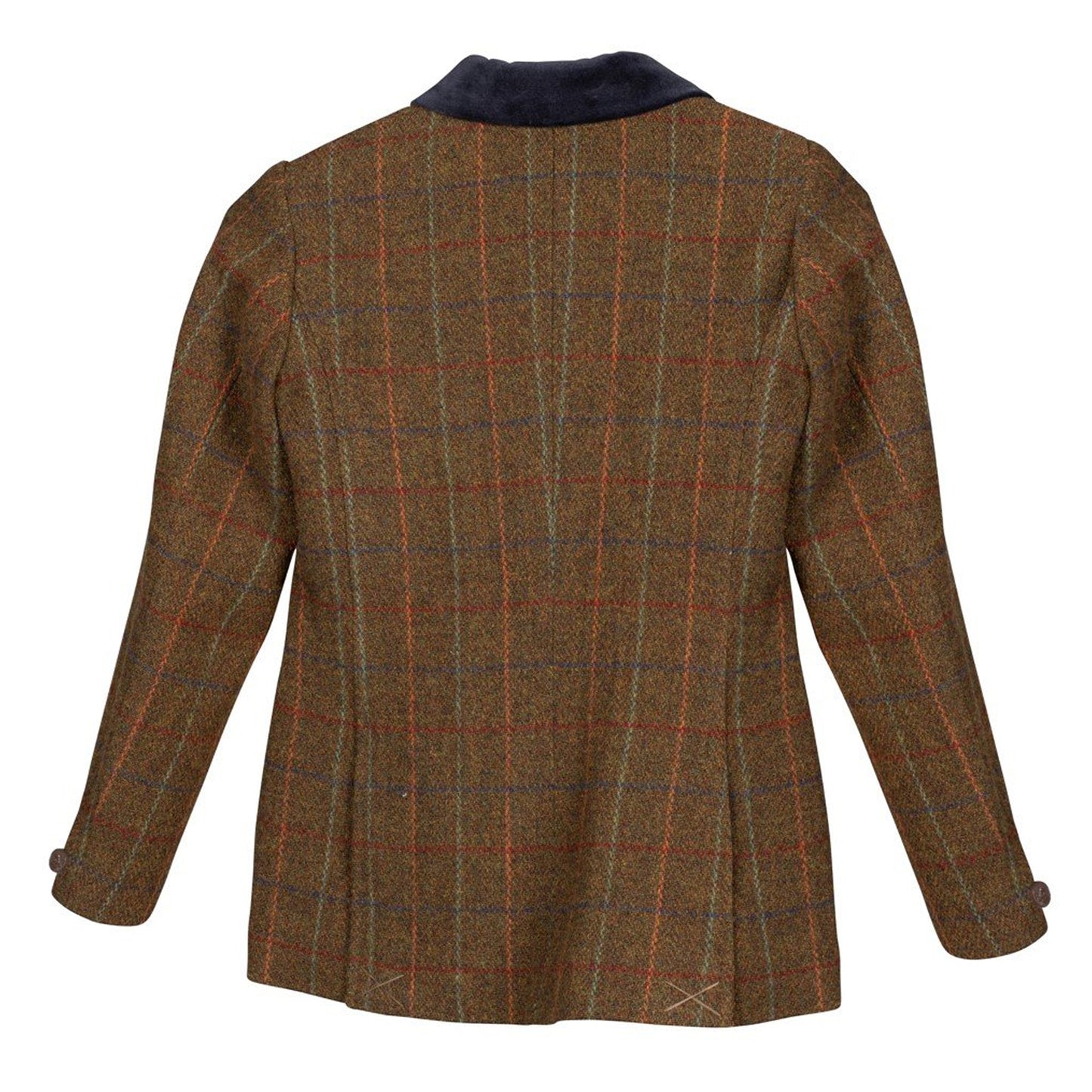 Rust - Back - Aubrion Womens-Ladies Saratoga Show Jumping Jacket