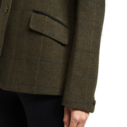 Green - Lifestyle - Aubrion Womens-Ladies Saratoga Show Jumping Jacket