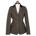 Green - Front - Aubrion Womens-Ladies Saratoga Show Jumping Jacket