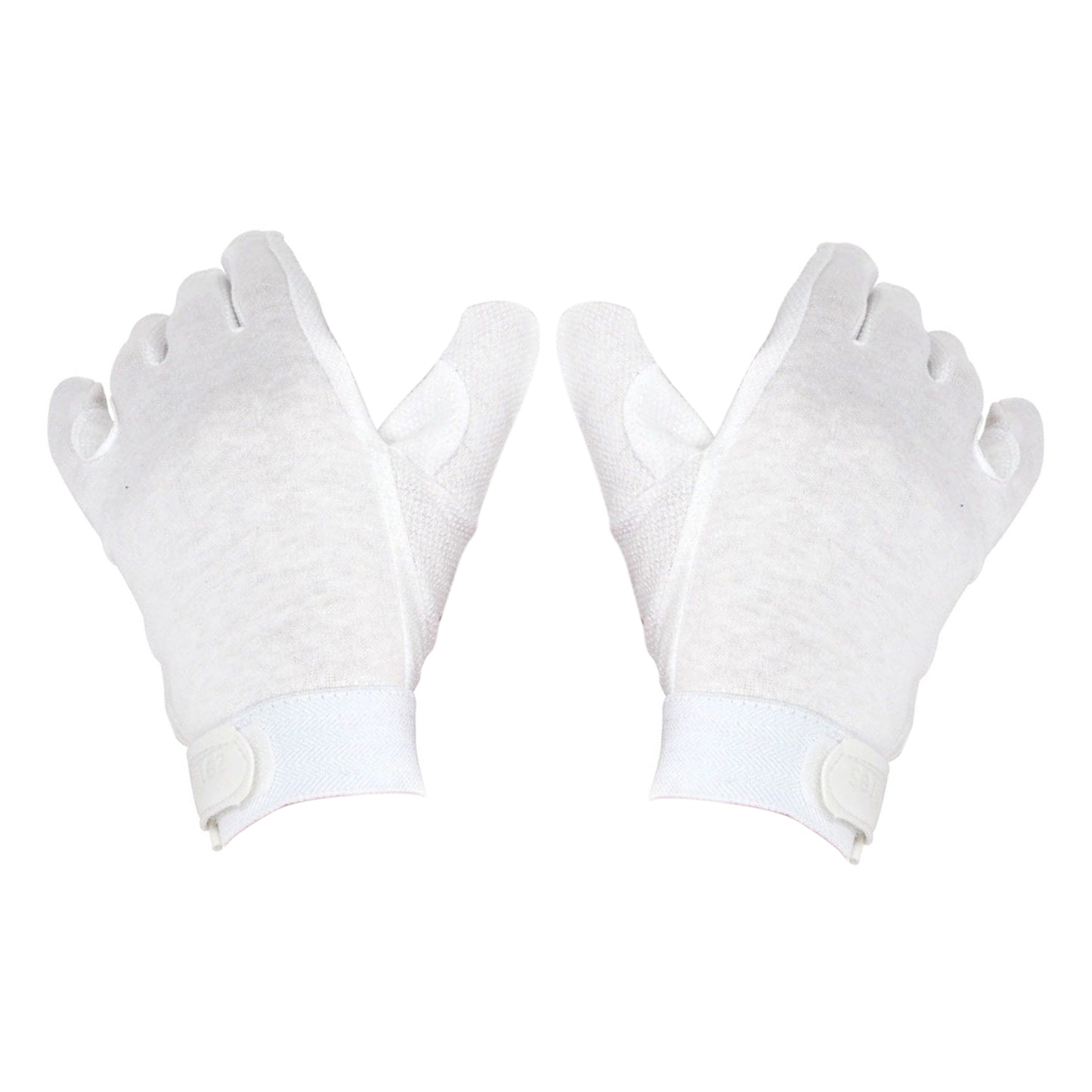 White - Back - Shires Unisex Adult Newbury Gloves