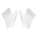 White - Back - Shires Unisex Adult Newbury Gloves