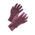 Purple - Front - Shires Unisex Adult Newbury Gloves