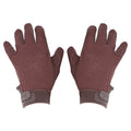 Brown - Back - Shires Unisex Adult Newbury Gloves