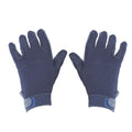 Navy - Back - Shires Unisex Adult Newbury Gloves