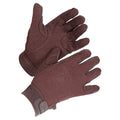 Brown - Front - Shires Unisex Adult Newbury Gloves