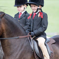 Black - Back - Shires Childrens-Kids Aston Competition Jacket