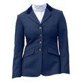 Navy - Front - Shires Childrens-Kids Aston Competition Jacket