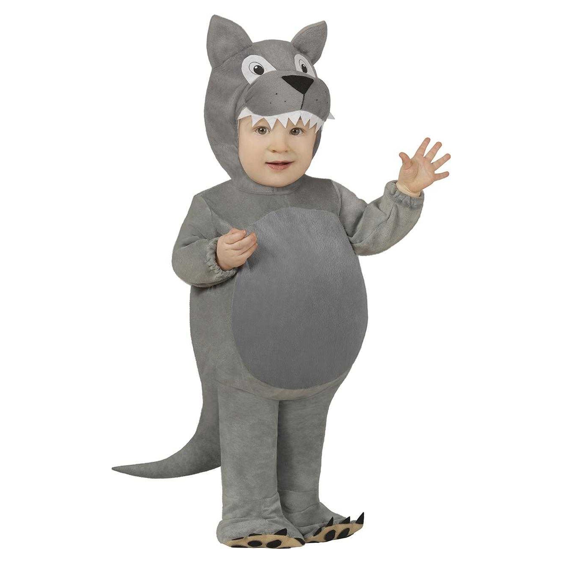 Grey - Front - Fiestas Guirca Baby Wolf Costume Set