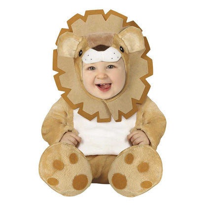 Brown - Front - Fiestas Guirca Baby Lion Costume Set