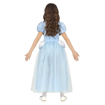 Blue - Back - Fiestas Guirca Childrens-Kids Fantasy Princess Costume