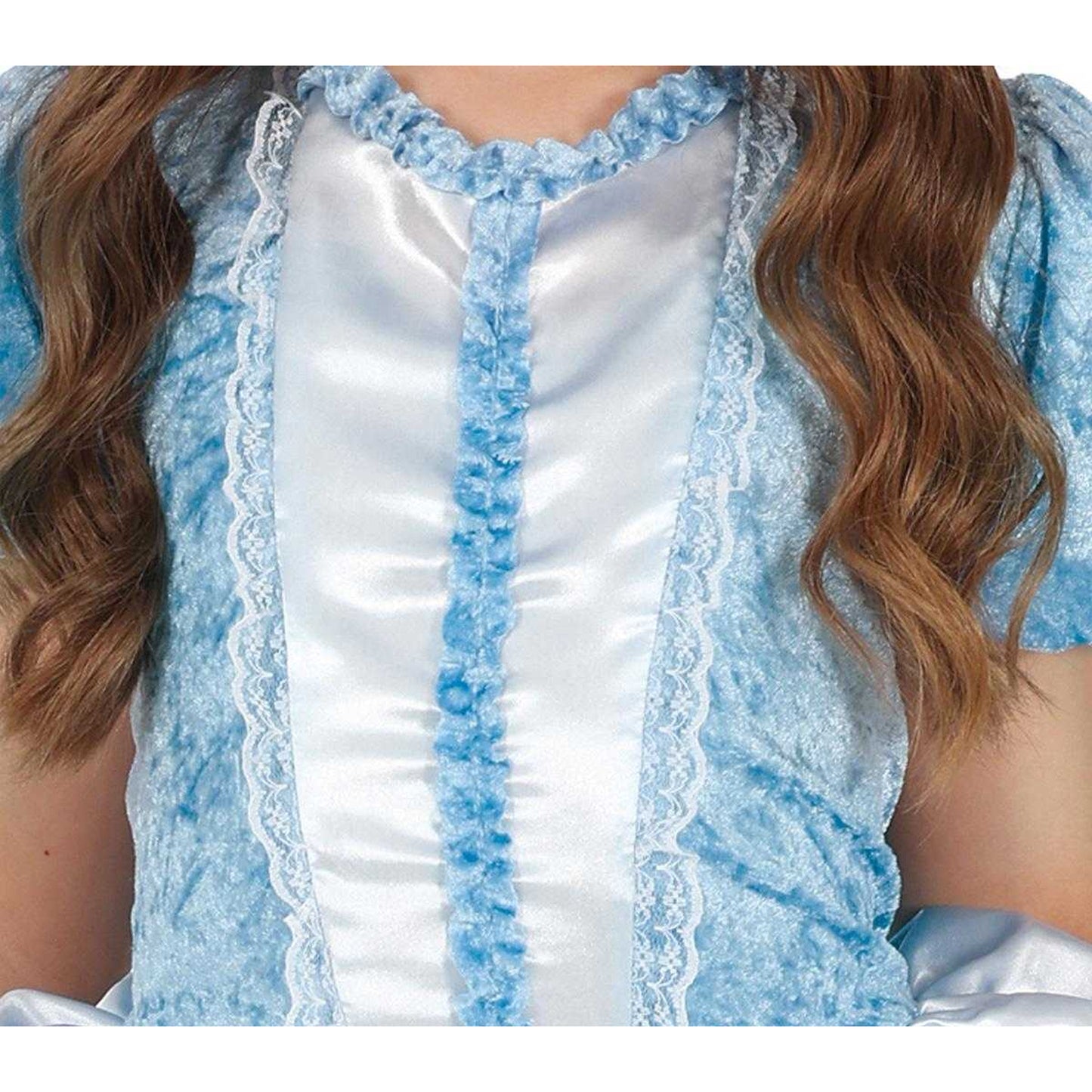 Blue - Side - Fiestas Guirca Childrens-Kids Fantasy Princess Costume
