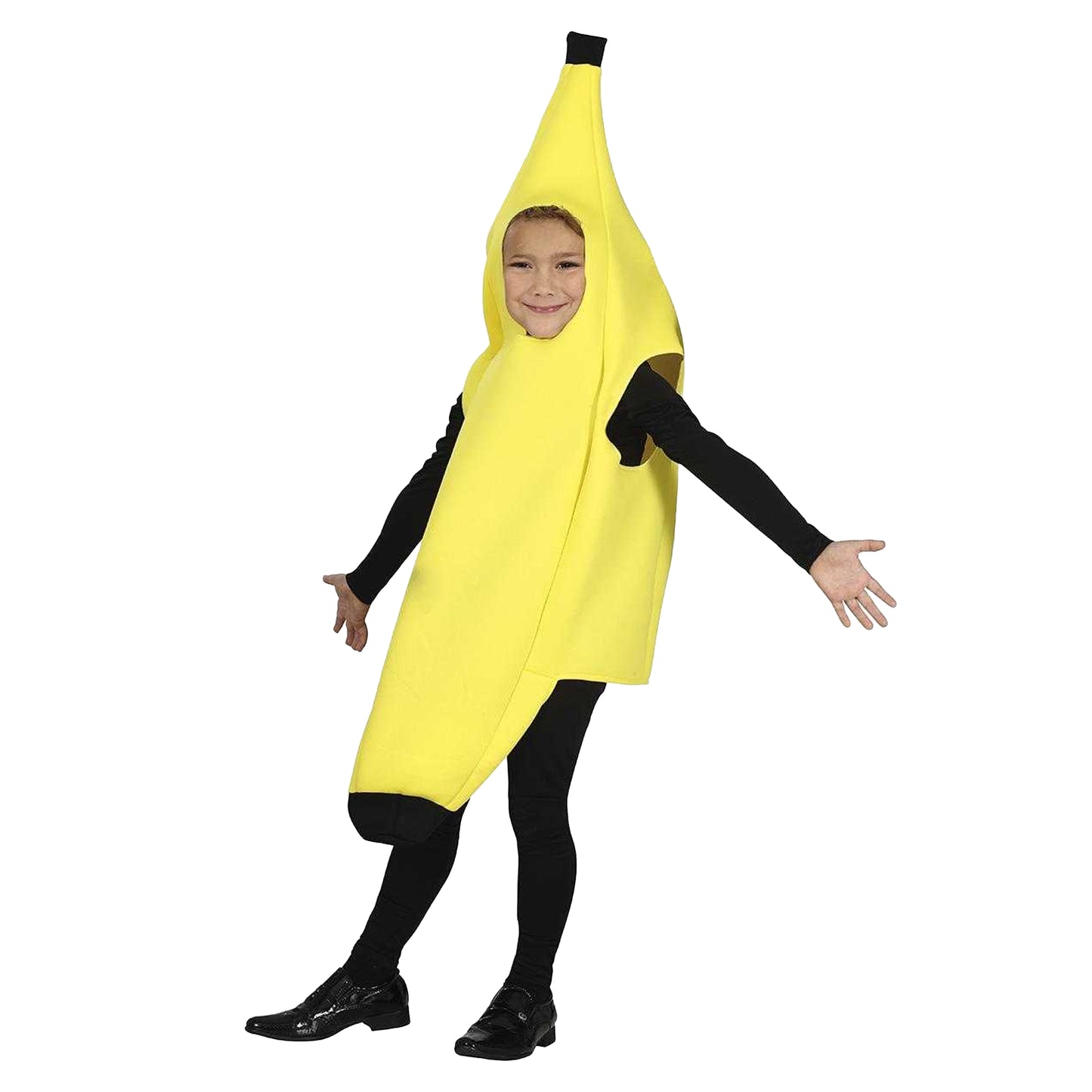 Yellow - Front - Fiestas Guirca Childrens-Kids Banana Costume