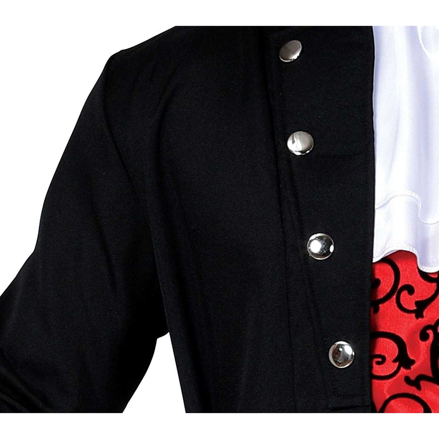 Black-Red - Side - Fiestas Guirca Mens Vampire Costume Set