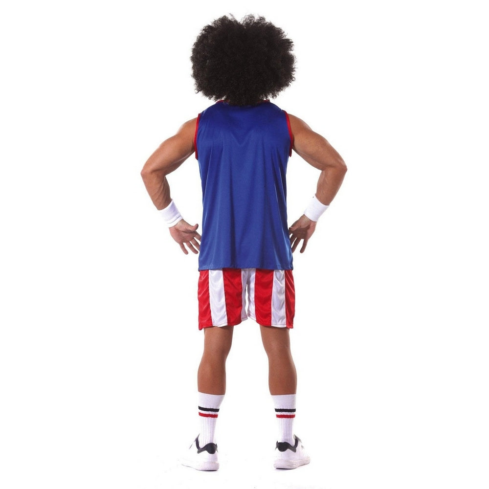 Blue-Red - Back - Fiestas Guirca Mens USA Basketball Costume