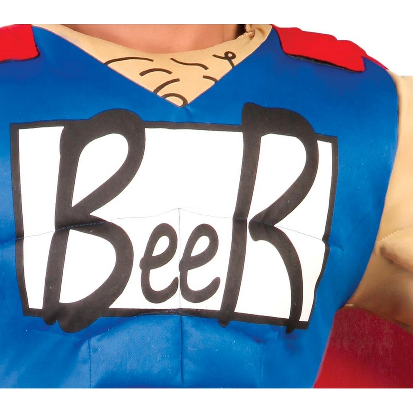 Blue-Red - Lifestyle - Fiestas Guirca Mens Beer Man Costume Set