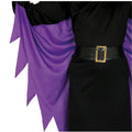 Black-Lilac - Back - Fiestas Guirca Girls Evil Fairy Costume Set