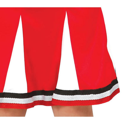 Red-White - Lifestyle - Fiestas Guirca Girls Cheerleader Costume