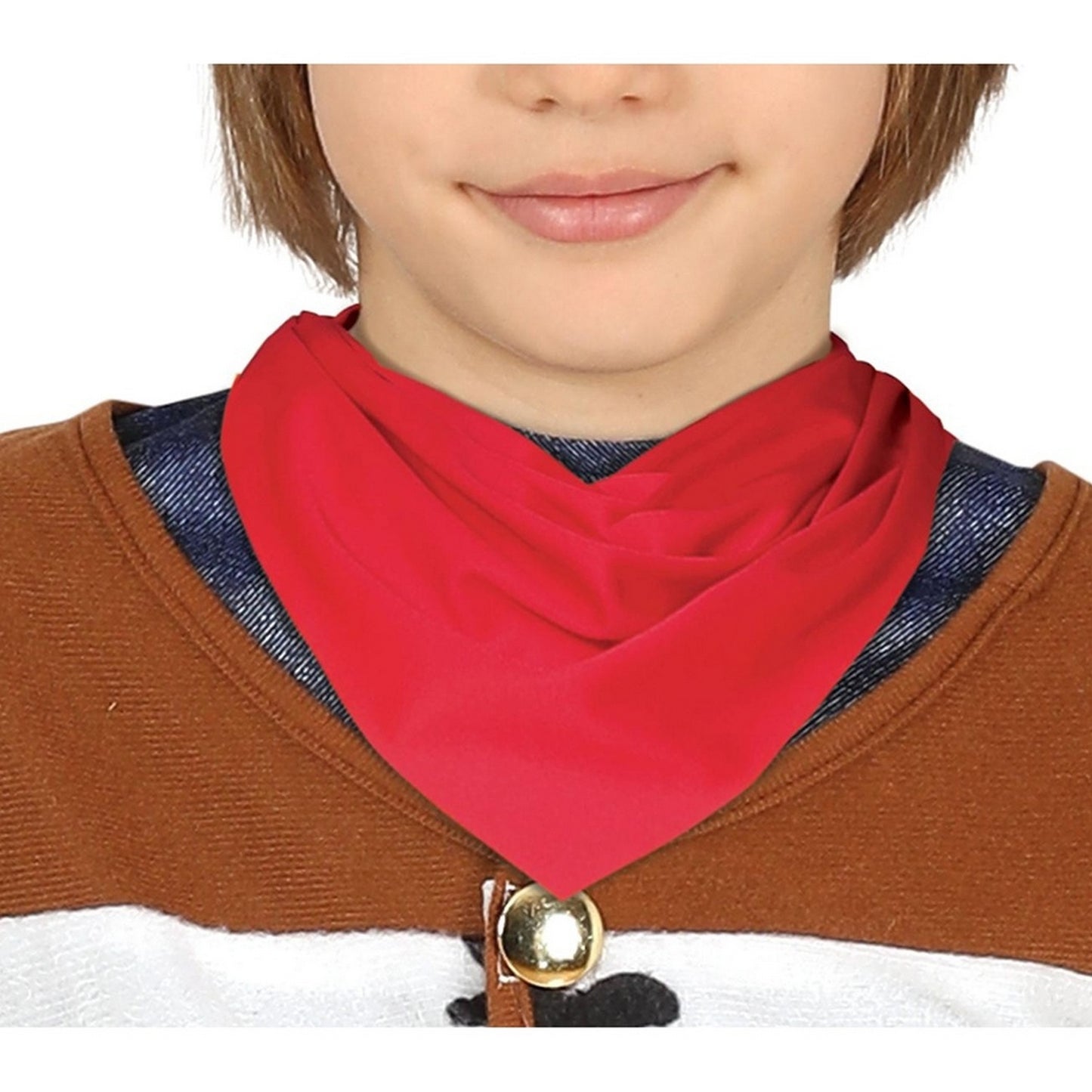 Blue-Brown - Side - Fiestas Guirca Boys Cowboy Costume Set