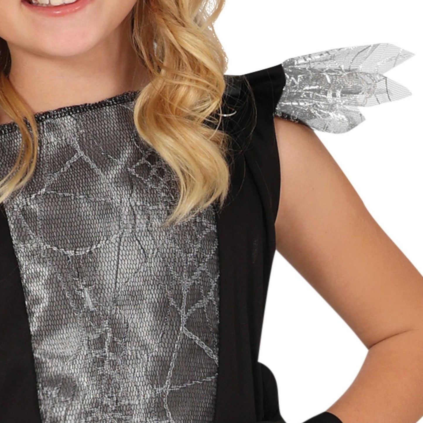 Silver - Lifestyle - Fiestas Guirca Childrens-Kids Spiderweb Witch Costume Set