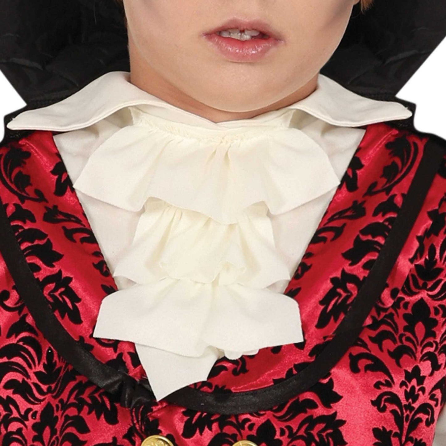 Black-Red - Side - Fiestas Guirca Boys Classic Vampire Costume Set