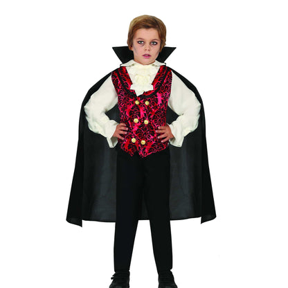 Black-Red - Front - Fiestas Guirca Boys Classic Vampire Costume Set