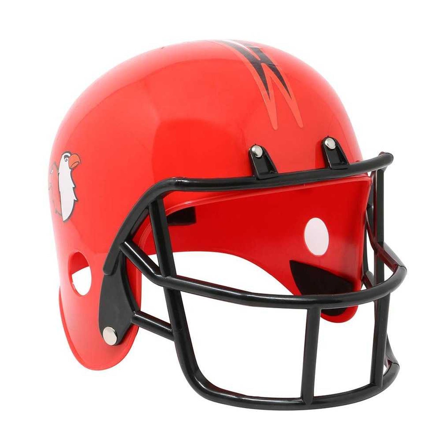 Red - Back - Fiestas Guirca Unisex Adult Eagle American Football Helmet