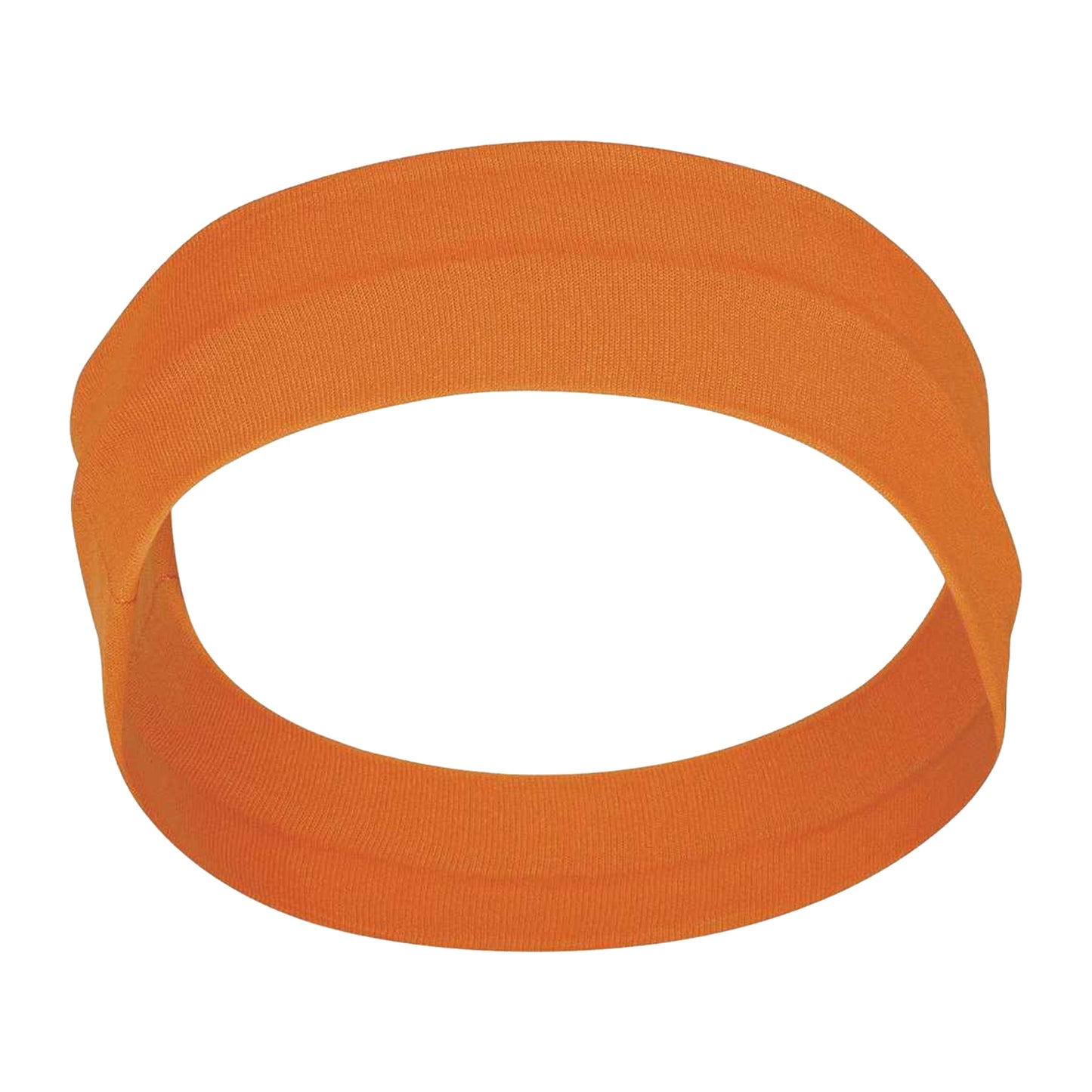 Neon Orange - Front - Fiestas Guirca Unisex Adult Plain Polyester Headband
