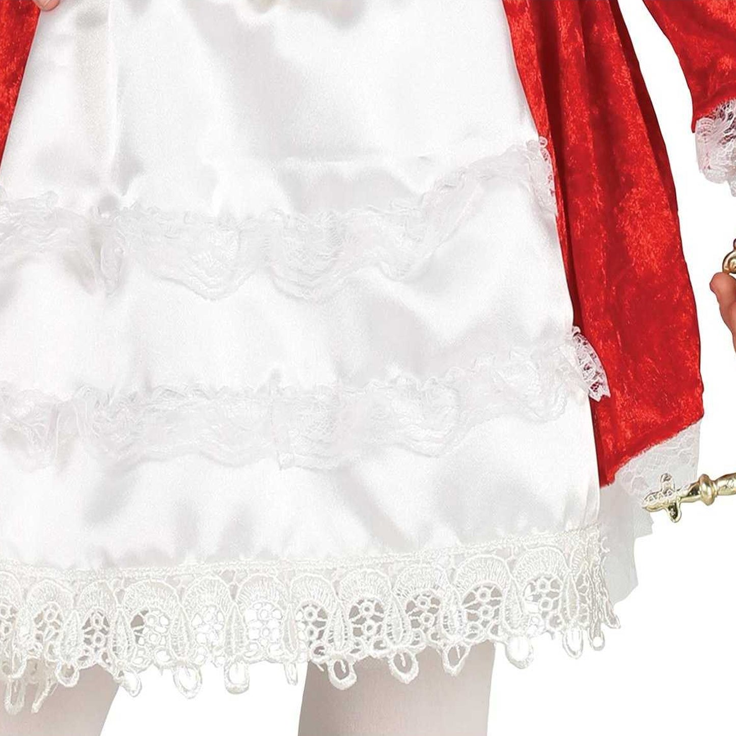 White-Red - Lifestyle - Fiestas Guirca Girls Musketeer Costume Set