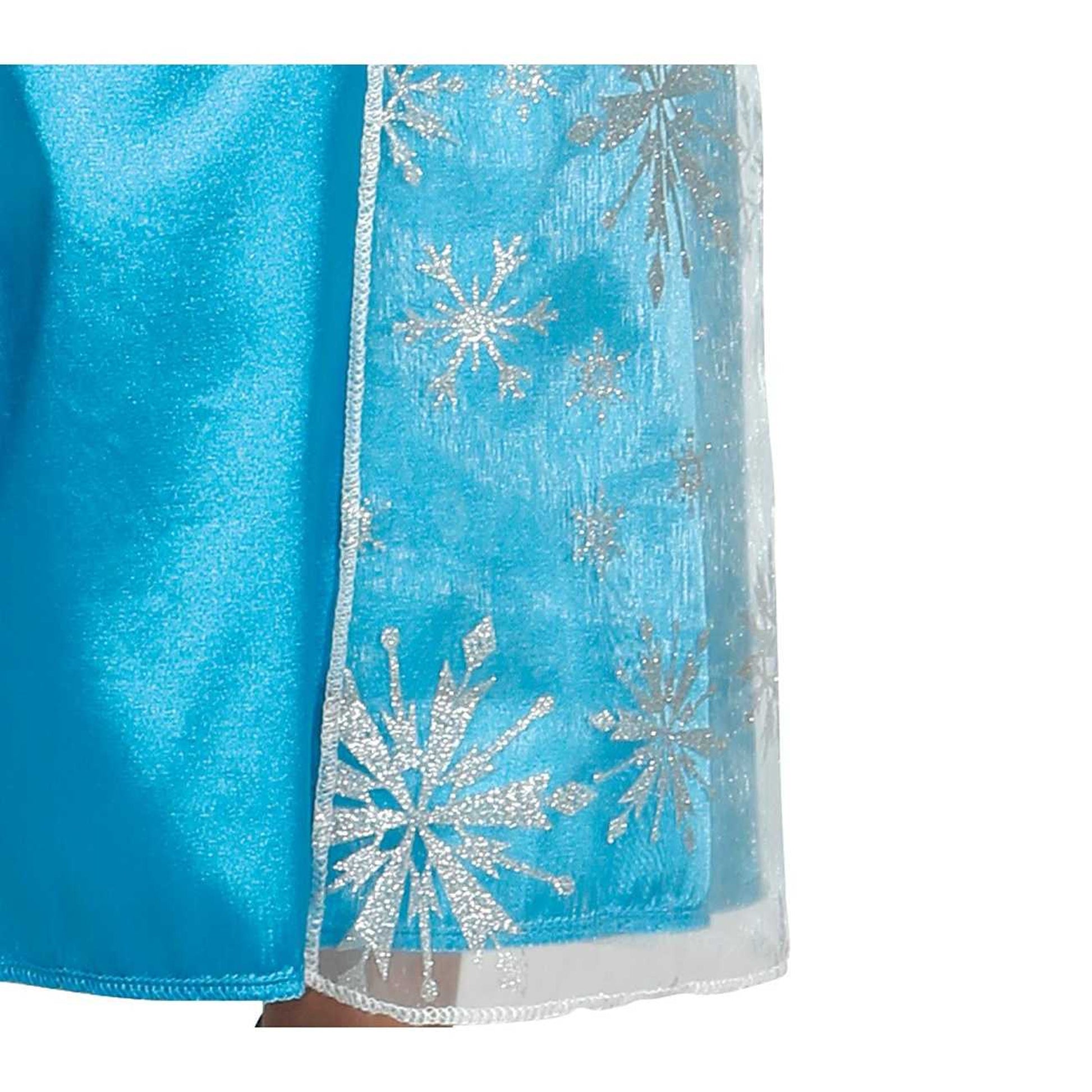 Blue - Side - Fiestas Guirca Girls Ice Princess Costume Set