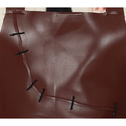 Brown-White-Black - Lifestyle - Fiestas Guirca Mens Electrical Saw Killer Costume Set