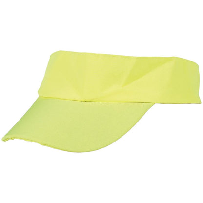 Canary Yellow - Side - Fiestas Guirca Unisex Adult 80s Visor Cap