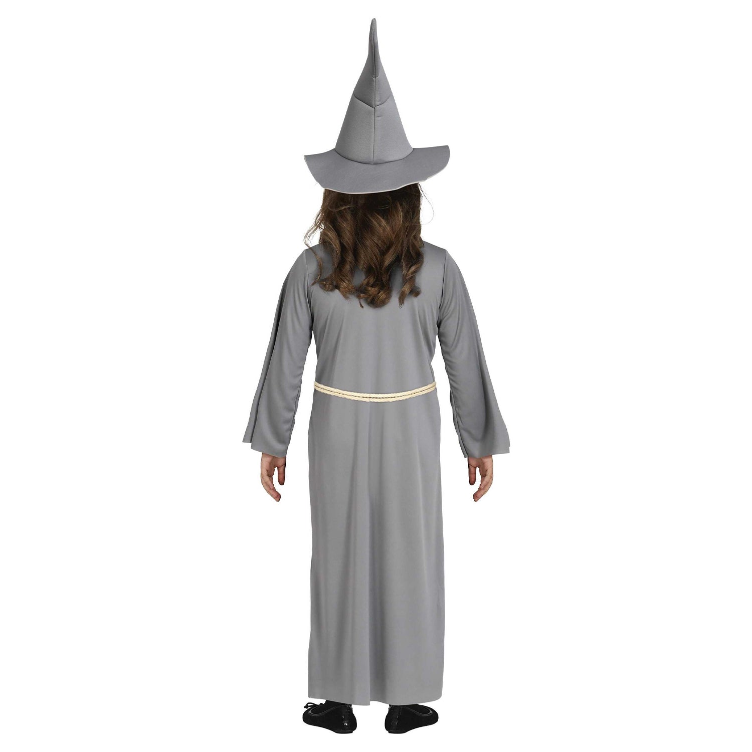 Grey - Back - Fiestas Guirca Childrens-Kids The Magician Costume