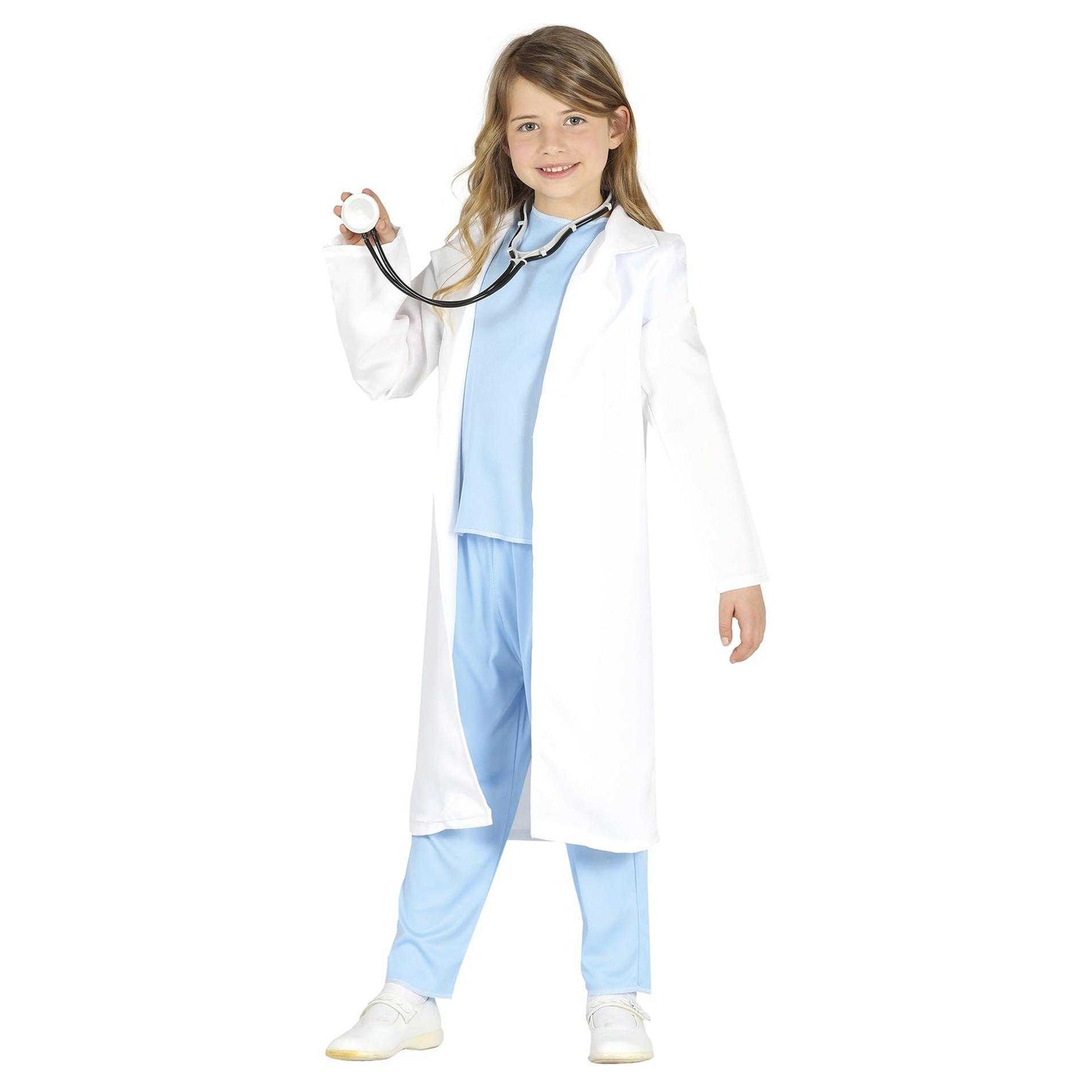 White-Blue - Lifestyle - Fiestas Guirca Childrens-Kids Surgeon Costume
