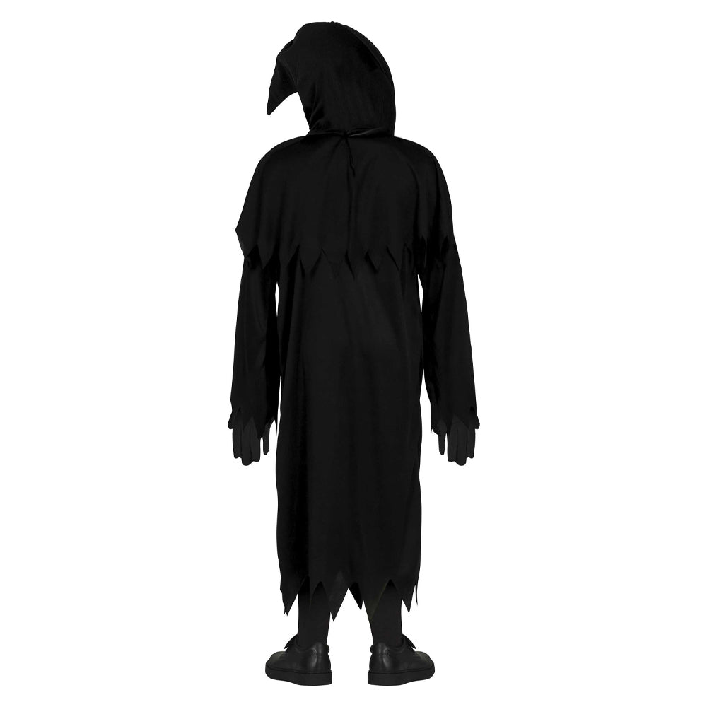 Black - Back - Fiestas Guirca Childrens-Kids Death Grim Reaper Costume Set