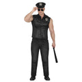 Black - Front - Fiestas Guirca Mens Mr Sexy Police Costume Set