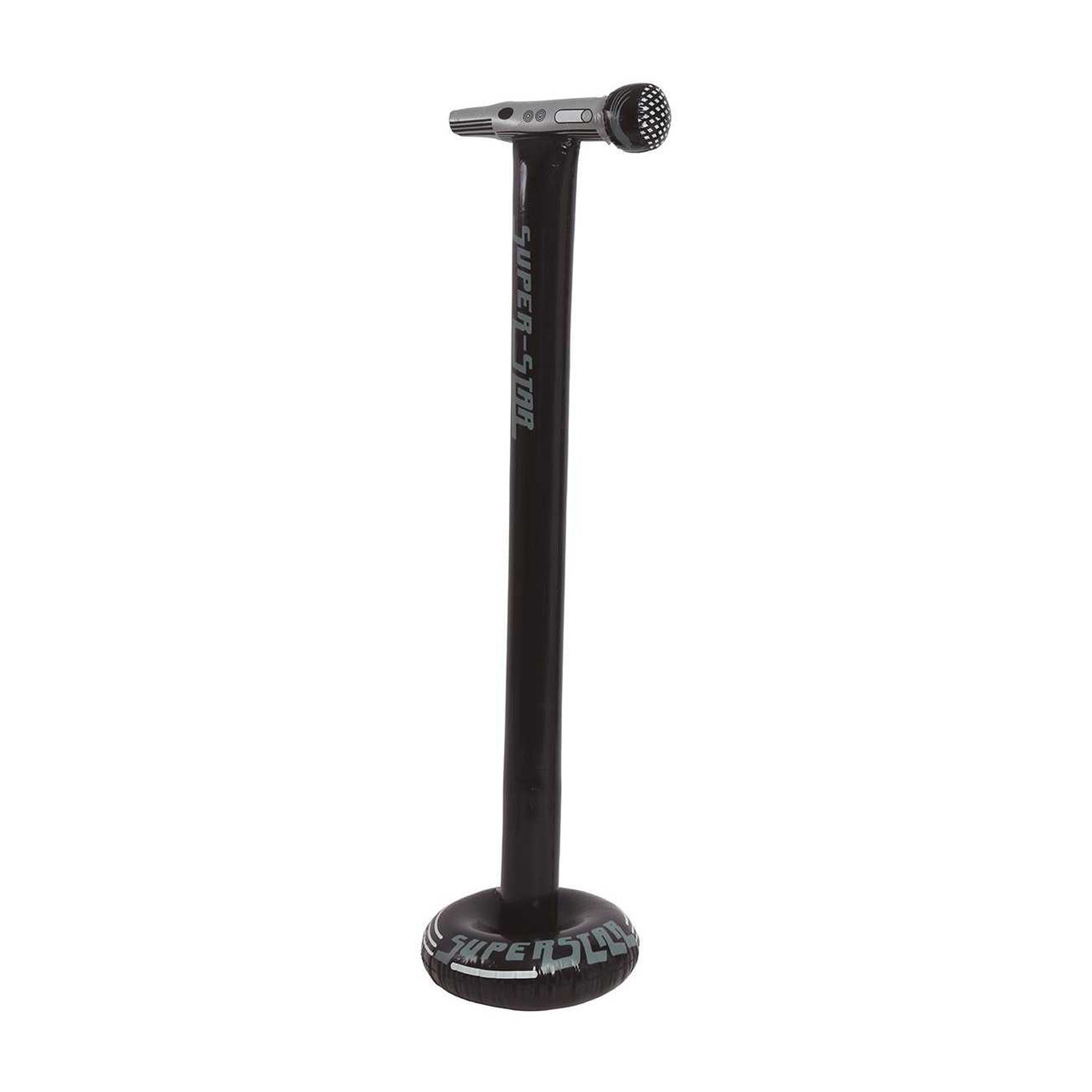 Black - Front - Fiestas Guirca Microphone Inflatable