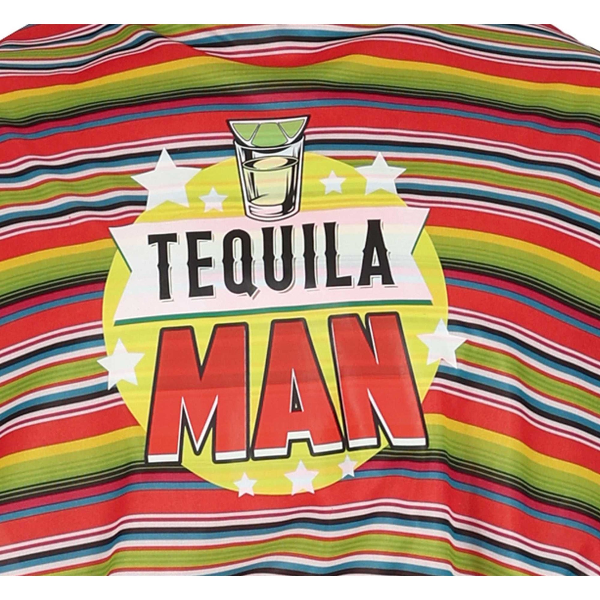 Multicoloured - Side - Fiestas Guirca Mens Tequila Man Costume Set