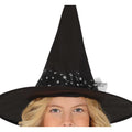 Black - Side - Fiestas Guirca Childrens-Kids Star Witch Costume