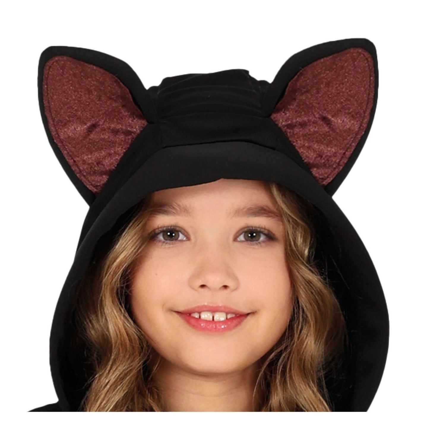 Black - Side - Fiestas Guirca Childrens-Kids Bat Costume
