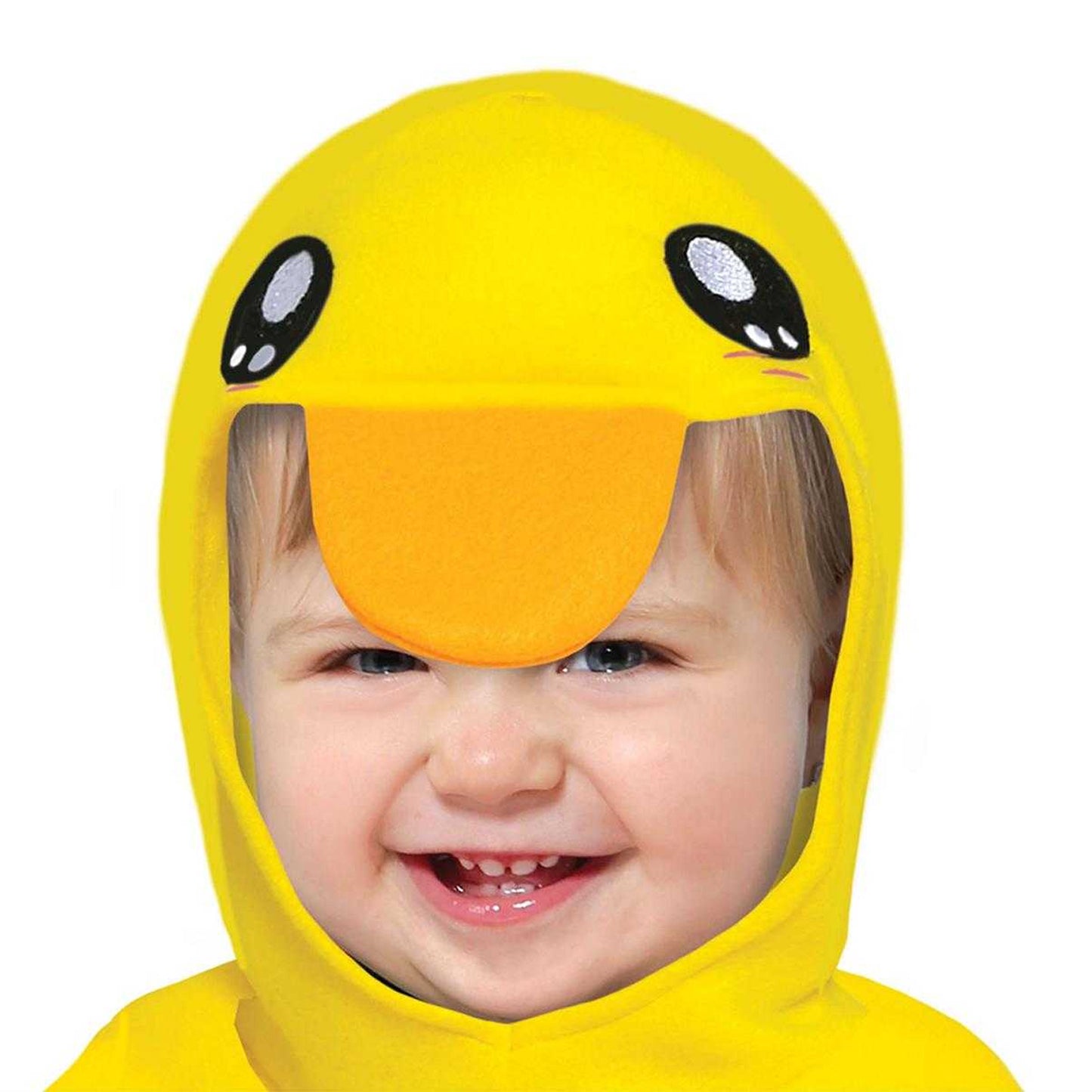 Yellow - Back - Fiestas Guirca Baby Duck Costume Set