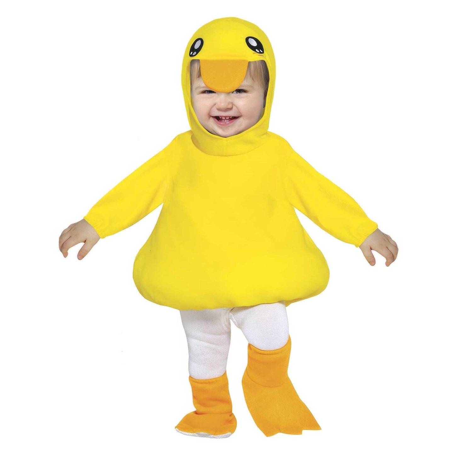 Yellow - Front - Fiestas Guirca Baby Duck Costume Set