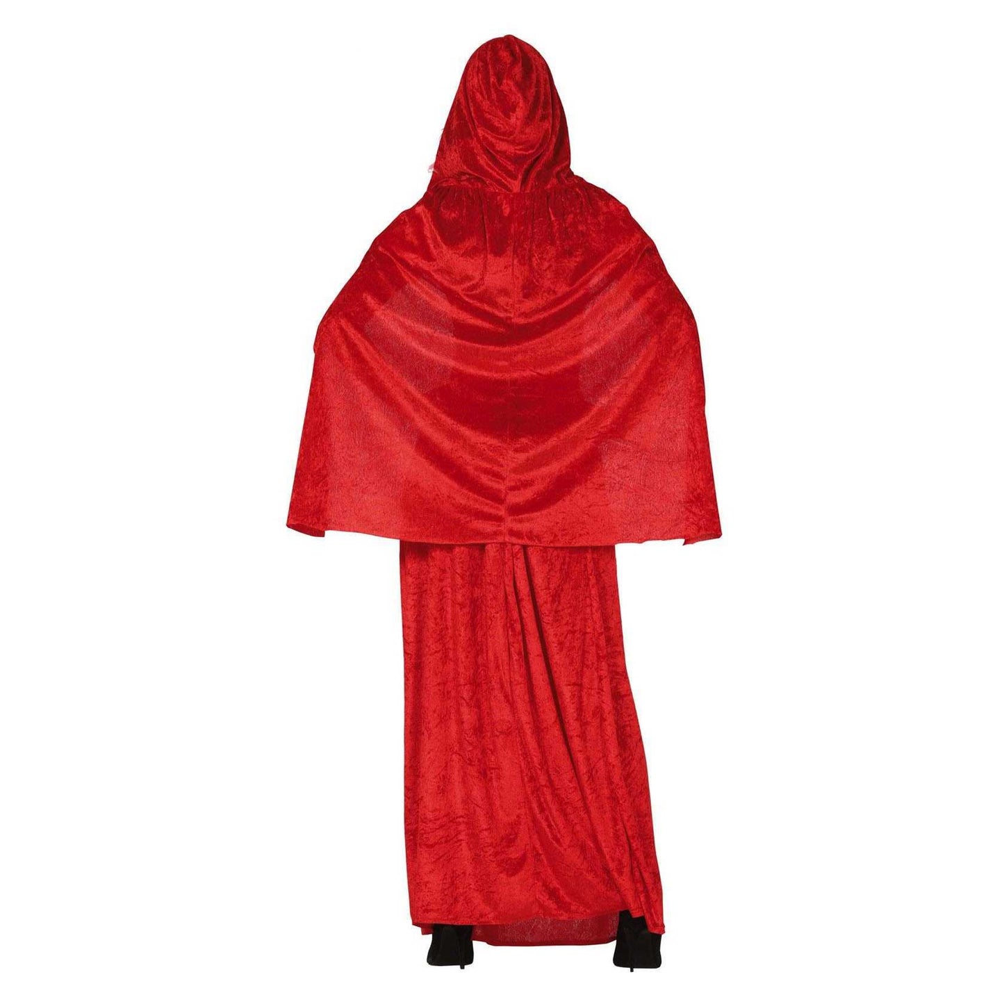 Red-White - Back - Fiestas Guirca Womens-Ladies Little Red Riding Hood Costume